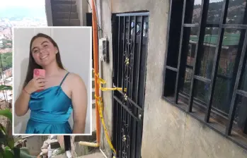 Juliana Giraldo Zuluaga, de 18 años, fue asesinada a golpes dentro de su casa en el barrio La Libertad, comuna 8 (Villa Hermosa). FOTOS: LAURA ROSA JIMÉNEZ VALENCIA Y CORTESÍA