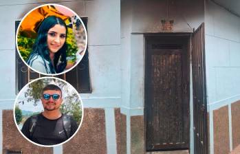 Laura María Rave Sánchez (arriba) se encuentra en un hospital de Pereira, luego de entregarse ante la Policía para responder por la muerte de su esposo, Alexis Ospina Piedrahita, de 27 años. FOTOS: CORTESÍA