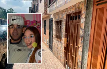 Jeimar Mateo López Serna, de 24 años, y María José González González, de 22, fueron las dos víctimas del incendio dentro de esta vivienda del barrio Santa María La Nueva. FOTOS: SINDY VALLE Y CORTESÍA