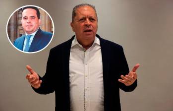 Jaime Cano es uno de los principales alfiles del exsenador Carlos Andrés Trujillo (detalle) dentro del Partido Conservador en Antioquia. FOTO: MANUEL SALDARRIAGA Y CORTESÍA