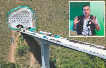 Las obras de los contratos recibidos del Invías en El Toyo alcanzan el 80% de ejecución. Con una inversión conjunta por parte de Medellín y Antioquia, los trabajos terminarán en diciembre. FOTO MANUEL SALDARRIAGA