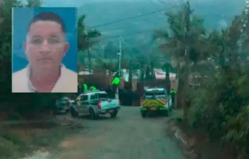 Dentro de esta finca de Alto del Perro, en Rionegro, ocurrió la confrontación entre el presunto integrante de Los Choneros y la Policía Nacional, que acabó con la muerte de este extranjero. FOTO CORTESÍA MI ORIENTE