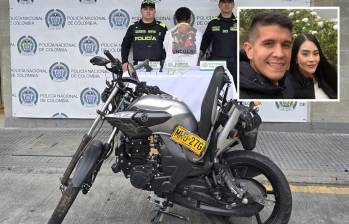 El periodista venezolano José Gregorio Fadul y su compañera sentimental María José Nieves fueron víctimas de un hurto en la avenida El Poblado. Por este hecho hubo una captura. FOTO: CORTESÍA POLICÍA METROPOLITANA Y TOMADA DE NOTICIAS 24 HORAS