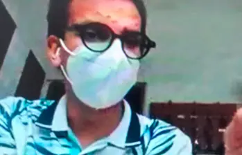 Santiago Suárez Morales fue enviado a la cárcel Bellavista por parte del juez de control de garantías en medio del proceso que se le lleva por la presunta extorsión al alcalde de La Estrella, Carlos Mario Gutiérrez. FOTO: CORTESÍA