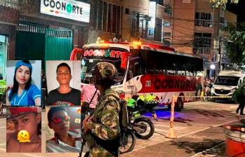 Geraldin Acero, de 18 años, fue una de las cuatro víctimas de la masacre dentro de este bus, en el cual también asesinaron a otros tres hombres. FOTOS: CORTESÍA