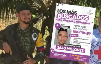 Néider Yesid Uñates López, alias Primo Gay, es considerado uno de los hombres más peligrosos de las disidencias de las Farc, principalmente en Briceño, Valdivia e Ituango. FOTOS: CORTESÍA