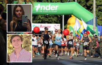 Juliana Ávila Saouda (arriba), de 20 años, fue la joven fallecida y era novia de Alejandro Restrepo Céspedes (abajo), hijo mayor del vicepresidente José Manuel Restrepo. FOTOS: CORTESÍA Y REDES SOCIALES.
