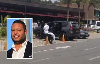 A Julián Escobar Jiménez, de 38 años lo asesinaron cuando se iba a montar en su camioneta blindada en el parqueadero del mall Viva Las Palmas, a donde lo habrían citado para una reunión. FOTOS: GUILLERMO LEÓN OSPINA MUÑOZ Y CORTESÍA