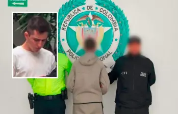 A Miguel Ángel Salazar Arenas, de 17 años, lo capturaron el pasado 22 de octubre en el corregimiento Llanogrande, de Rionegro. FOTO: Cortesía y Santiago Olivares Tobón