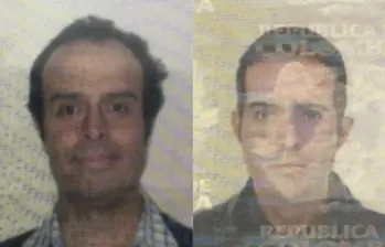 De izquierda a derecha: Alejandro Rodríguez Caicedo, de 53 años, y León Trujillo Gómez, de 54, están desaparecidos desde el sábado en el Parque Nacional de Chingaza. FOTOS: CORTESÍA