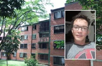 A Juan Pablo Arango Uribe, más conocido como Pogo, lo encontraron sin vida en su casa, en el cuarto piso de este edificio. Su avanzado estado de descomposición permitió ubicarlo tras varios días desaparecido. FOTOS: LAURA ROSA JIMÉNEZ VALENCIA Y CORTESÍA