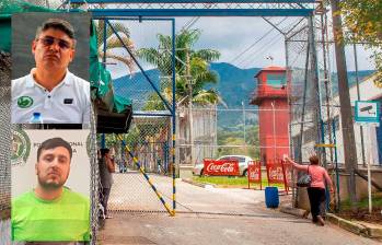 Alias Saya (arriba) y alias Grande Pa (abajo) son los dos cabecillas integrantes de la mesa de Paz Urbana que estarían implicados en la amenaza a una dragoneante del Inpec al señalarla de filtrar información sobre el tarimazo. FOTOS: EL COLOMBIANO Y CORTESÍA