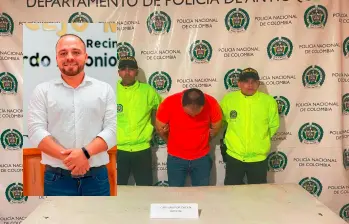 El concejal de Cocorná, Sebastián Agudelo Naranjo, conocido en su municipio como Come Hueco, fue detenido tras las denuncias de una ciudadana alemana. FOTOS: Cortesía