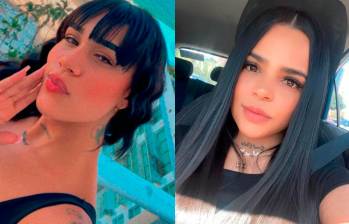 Jacqueline Restrepo Díaz (izq.), de 22 años, y Deicy Acosta (der.), de 24, fallecieron en Puebla de Zaragoza, de México, y sus familiares luchan para poder repatriar sus cuerpos. FOTOS: CORTESÍA