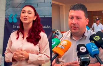 A la alcaldesa de Bello, Lorena González, y al mandatario de Guarne, Mauricio Grisales, les avanzan los procesos de revocatoria y a ambos ya los citó el CNE para que respondan. FOTOS: Cortesía