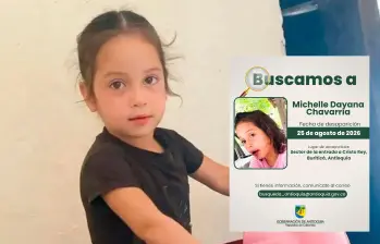 Michelle Dayana Henao Chavarría se encuentra desaparecida desde la mañana de este lunes y las autoridades no tienen pista sobre su paradero. FOTOS: CORTESÍA FAMILIA