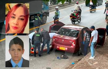 A Sara Álvarez Molina (arriba), de 25 años, la condenaron por el asesinato de Carlos Andrés Múnera Vargas, de 32, en el intento por hurtarle su carro, el cual quedó abandonado en el barrio Tricentenario. FOTOS: ANDRÉS FELIPE OSORIO GARCÍA Y CORTESÍA