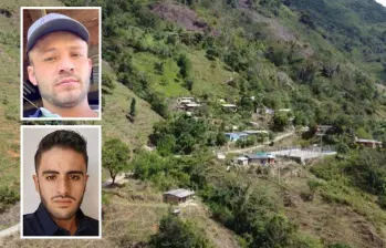 Jhon Edison Chalá Torrejano (arriba), alias Víctor Chalá, es el señalado de cometer el presunto asesinato del periodista Mateo Pérez Rueda (abajo) en la vereda Palmichal, una de las más peligrosas de Briceño, Antioquia. FOTOS: CORTESÍA