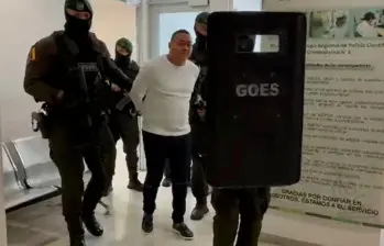 Alias Fede intentó escabullirse de las autoridades con una cédula falsa, pero ahora en Ecuador celebran su captura. FOTO: CORTESÍA POLICÍA