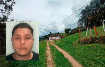 Darwin Stiven Arango Aguirre deberá responder por el homicidio de Amaia Montoya Cardona, de 2 años, ocurrido dentro de esta finca de la vereda El Corazón, corregimiento Altavista. FOTOS: ANDRÉS GARCÍA HERNÁNDEZ Y CORTESÍA