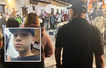 Agustín Alzate Marín, de 13 años, fue baleado por sujetos en moto que escaparon del sitio. Las autoridades investigan los móviles. FOTO: CORTESÍA MI ORIENTE