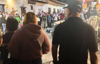 En este sector del barrio La Alambra, de El Carmen de Viboral, ocurrió el asesinato de Agustín Alzate Marín, de 13 años. FOTO: CORTESÍA MI ORIENTE