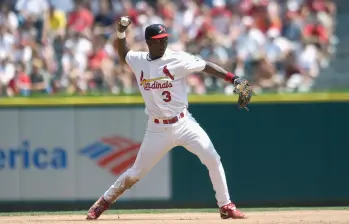 Édgar Rentería hizo parte del roster de los Cardenales de San Luis entre 1999 y 2004. FOTO: Tomada de X @Cardinals