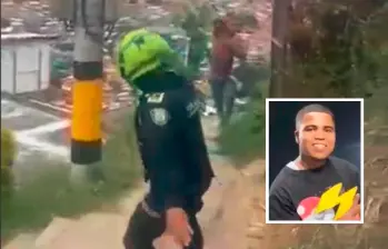 Ghilson Caicedo Angulo, de 28 años, fue dado de baja en medio de una aparente intimidación a las autoridades en el barrio Olaya Herrera, en la comuna 7 (Robledo). FOTOS: CORTESÍA