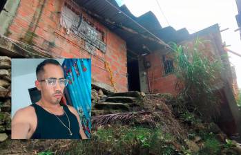 Con el asesinato de Yeison Stiven Ossa Espinosa, de 33 años, dentro de esta vivienda del barrio El Picacho finalizó la racha más larga sin asesinatos de Medellín. FOTOS: ANDRÉS GARCÍA HERNÁNDEZ Y CORTESÍA