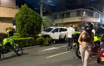 A Jesús David Villa Lamadrid, de 26 años, lo balearon desde una moto de media gama que abandonaron en el barrio Acevedo, nororiente de Medellín. FOTO: CORTESÍA