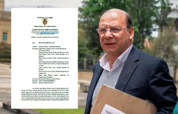 Pese a una acción de tutela, el ministro de Hacienda, Germán Ávila, se ha negado a entregar los recursos para el Área Metropolitana del Valle de San Nicolás y ahora se expondría a un arresto si no cumple con el desacato. FOTO: COLPRENSA