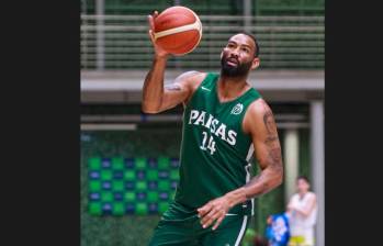 El jugador venezolano Luis Miguel Bethelmy es una de las caras nuevas que tendrá Paisas en la Champions League que arranca este martes en el Iván de Bedout. FOTO MANUEL SALDARRIAGA 