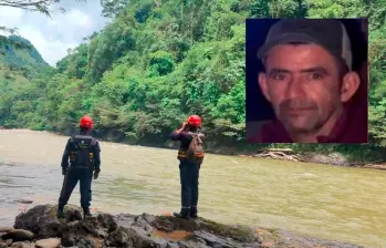 Rolando Alberto Balvín Rojas (detalle), de 51 años, fue encontrado en el sector El Arenero, en jurisdicción del municipio de San Luis. FOTOS: CORTESÍA