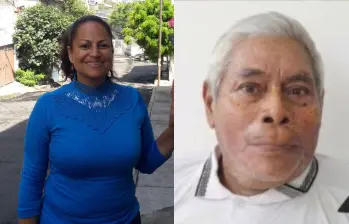 La médica Julia Edilma Orjuela Henry y el indígena José de la Rosa Toribio Velásquez, de 83 años, fueron las víctimas de los accidentes con fuego que sufrieron. FOTOS: CORTESÍA