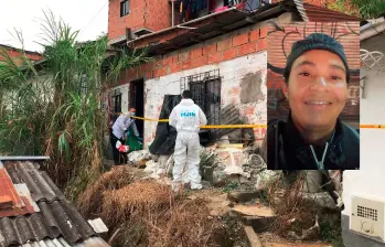 Dentro de esta casa del barrio Llanaditas, de Medellín, ocurrió el homicidio 200 de 2025. La víctima fue el hombre trans, Ángelo Posso Vera, de 43 años, a quien asesinaron con arma blanca en medio de una aparente riña. FOTO: LAURA ROSA JIMÉNEZ VALENCIA Y CORTESÍA