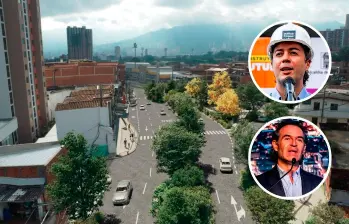 Este fue el último render que se presentó de las obras que se pensaban hacer en la quebrada La Limona y en el resto de la vía vieja a San Antonio de Prado. Tanto en las alcaldías de Daniel Quintero (arriba) como en la de Federico Gutiérrez (abajo) se presentaron proyectos que no se han ejecutado. FOTO: CORTESÍA