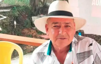Darío Vergara, quien era conocido como El Grillo, fue la víctima del primer homicidio en Támesis en 734 días. Ocurrió en una zona donde hay confrontaciones con el Clan del Golfo. FOTO: CORTESÍA