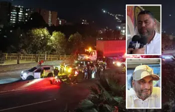 El exalcalde de Urrao, Osvaldo Sepúlveda (arriba), se encuentra capturado por el asesinato del conductor de servicios especiales Julián Darío Mejía Grajales (abajo) en la variante a Caldas. FOTOS: CORTESÍA