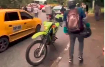 Las autoridades intervinieron en la zona para capturar a los presuntos implicados en el hurto a un corresponsal bancario. FOTO: CORTESÍA