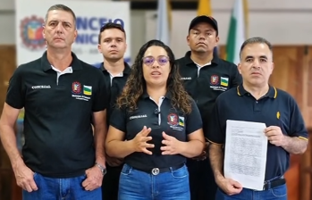 Los cinco concejales que estarían siendo amenazados hacen parte de la bancada de oposición del Concejo. Foto: captura de video.