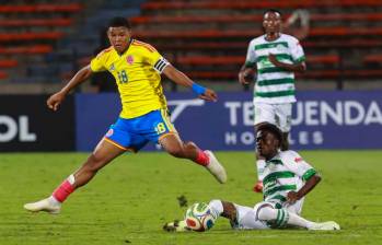 La Selección Colombia Sub 17 que dirige Fredy Hurtado sigue firme en la Copa Imposible y este jueves disputará el duelo de cuartos de final del torneo. FOTO MANUEL SALDARRIAGA 