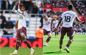 El jugador lleva una temporada y media con el equipo de la Championship, con el cual a demostrados. FOTO: CUENTA DE X @WatfordFC