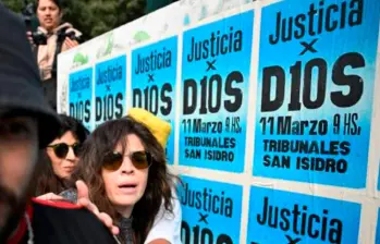 En Argentina siguen clamando justicia por la muerte de Diego Maradona. FOTO AFP