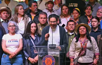 Iván Cepeda, excandidato presidencial. Foto: AFP