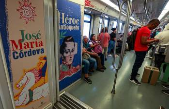 Sin duda, este homenaje es una oportunidad única para conocer de cerca la vida y obra de uno de los más grandes héroes de Colombia. El Metro de Medellín se convierte así en un vehículo para transportar no solo personas, sino también historia y cultura. Foto: Manuel Saldarriaga Quintero