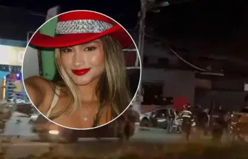En el accidente también falleció William Andrés Paipa, de 40 años, tras ser embestido junto a Nicole por el vehículo. FOTO: Captura de video e imagen tomada de redes sociales