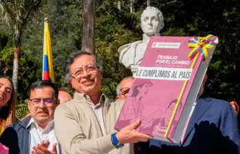 El presidente Gustavo Petro sancionó y firmó la reforma laboral el 25 de junio de 2025 en un acto celebrado en la Casa Museo Quinta de Bolívar, en Bogotá. Foto: Presidencia