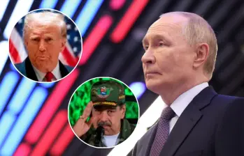 Desde el Kremlin, se pronunciaron ante los enfrentamientos que han tenido ambos mandatarios y el despliegue militar de Estados Unidos en el Caribe. Imagen: AFP y Getty. 