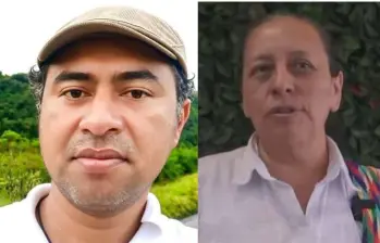 María Ovidia Palechor y James Flor fueron asesinados en una zona rural de Cajibío, Cauca, en un ataque que es investigado por las autoridades. FOTO: @albertovidal1 vía X.