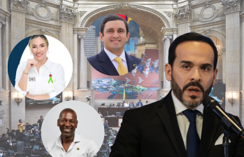 De los 16 representantes a la Cámara de las víctimas del conflicto, 11 le pidieron a Abelardo de la Espriella una paz seria y eficaz. FOTOS: Colprensa y redes sociales
